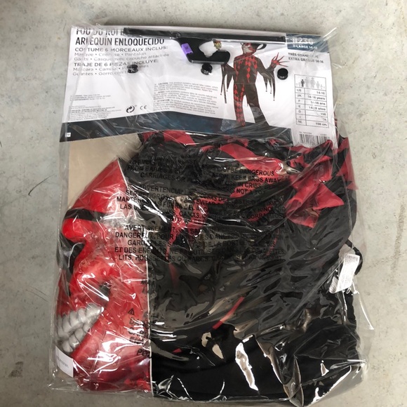 Krazed Jester Children’s Costume! New! - Picture 4 of 5